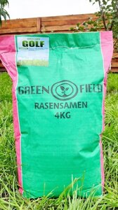 Насіння Газонна трава Гольф, ТМ Green Field RasenSamen (Україна), 4 кг