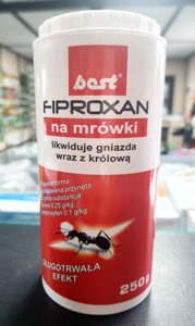 Засіб проти мурах Фіпроксан (Fiproxan) 250 грам Best Pest