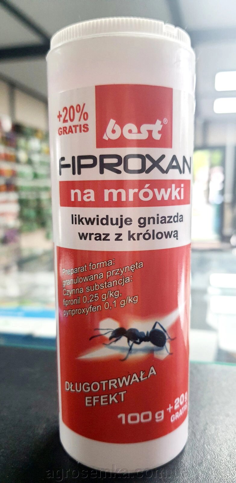 Засіб проти мурах Фіпроксан (Fiproxan) 100 грам Best Pest від компанії AgroSemka - фото 1