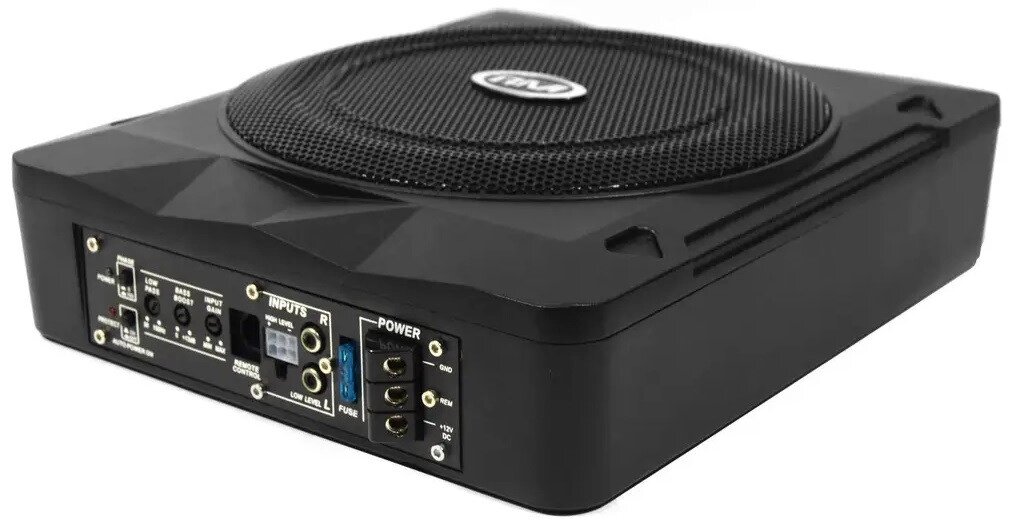 10" Активний плоский корпусних сабвуфер BOSCHMANN BM Audio BM-T10 800W від компанії АВТОСТИЛЬ - фото 1