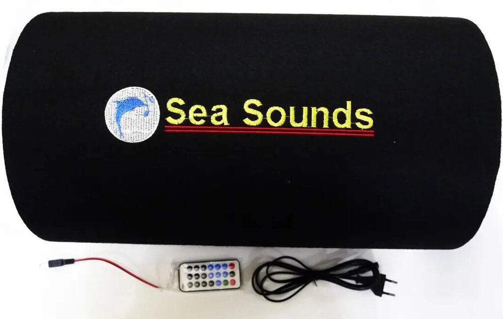 10" Активний сабвуфер бочка Sea Sounds 350Вт від компанії АВТОСТИЛЬ - фото 1