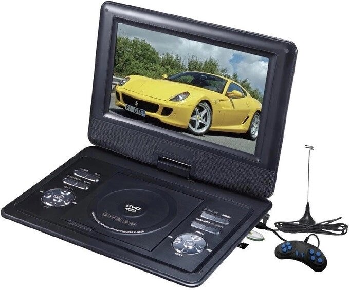 11" DVD Opera NS-1180 Портативний DVD-програвач з Т2 TV USB SD від компанії АВТОСТИЛЬ - фото 1