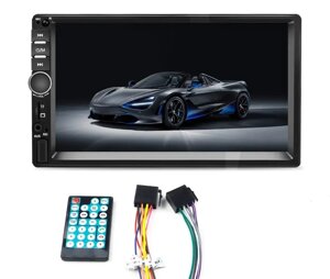 2din Автомагнітола 7018B USB+microSD+Bluetooth+ПУЛЬТ (коротка база)