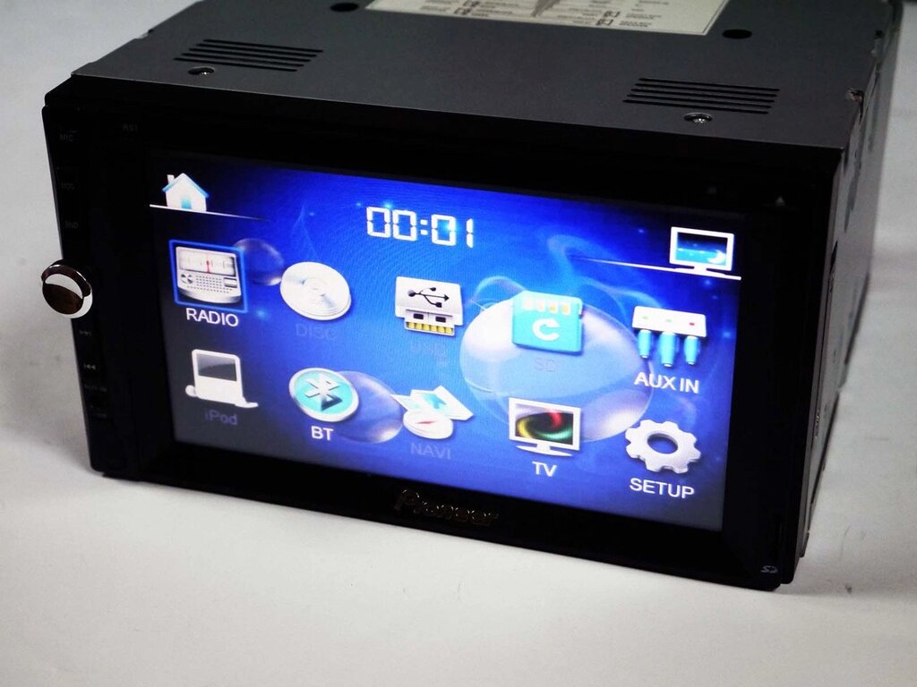 2din Автомагнітола PI-888 7" екран Mp3-Dvd-Tv/Fm-тюнер + пульт від компанії АВТОСТИЛЬ - фото 1