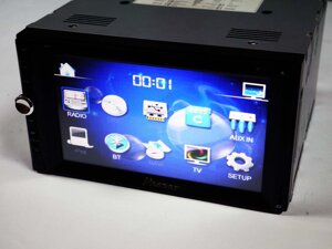 2din Автомагнітола PI-888 7" екран Mp3-Dvd-Tv/Fm-тюнер + пульт