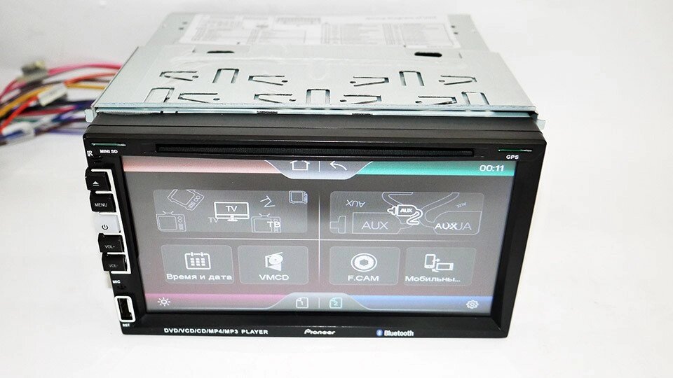 2din PI-803 7" екран GPS-Mp3-Dvd-Tv/Fm-тюнер від компанії АВТОСТИЛЬ - фото 1