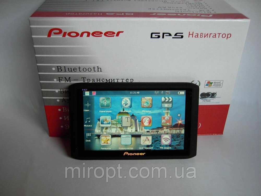 5" GPS-навігатор HD — 4Gb+AV-in+BT+FMT від компанії АВТОСТИЛЬ - фото 1