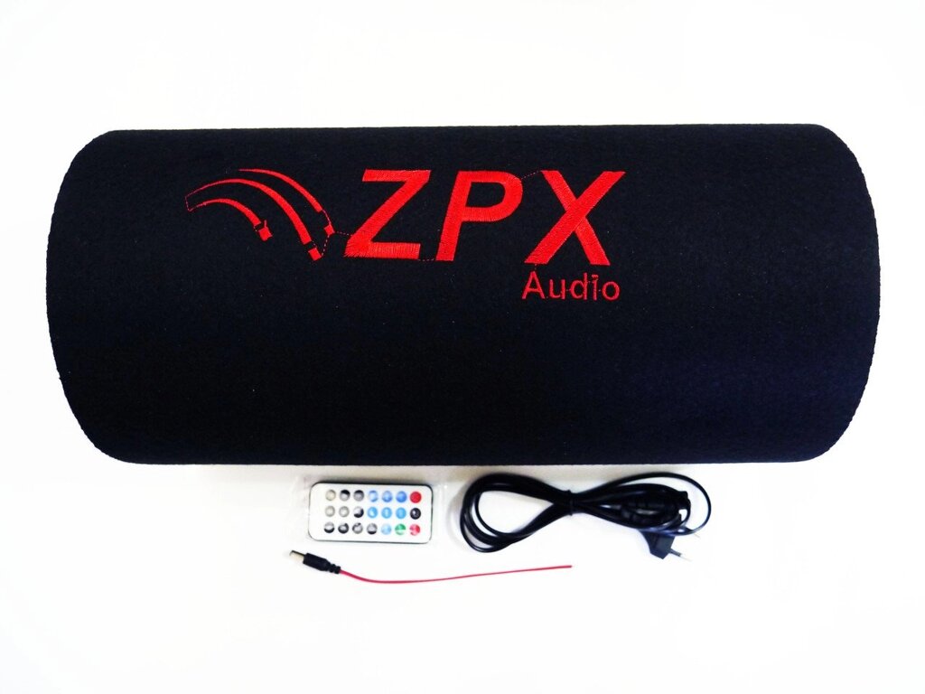 6" Активний сабвуфер бочка ZPX 200Вт + Bluetooth від компанії АВТОСТИЛЬ - фото 1