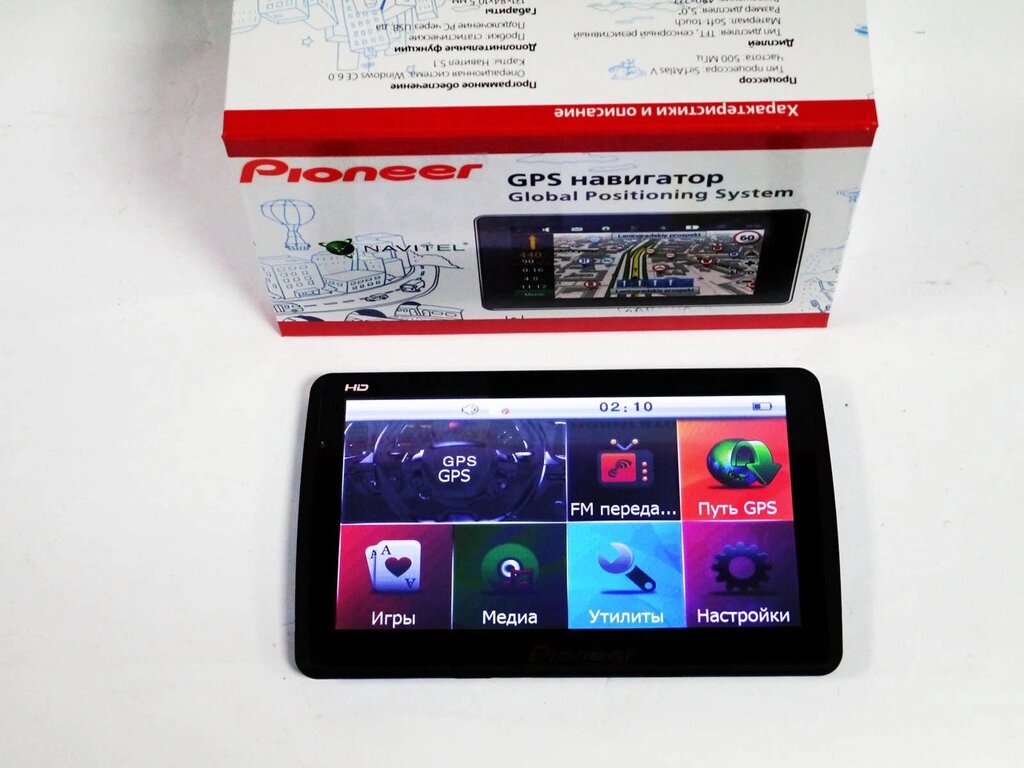 7" GPS-навігатор HD 4Gb + FM (IGO + Navitel) від компанії АВТОСТИЛЬ - фото 1