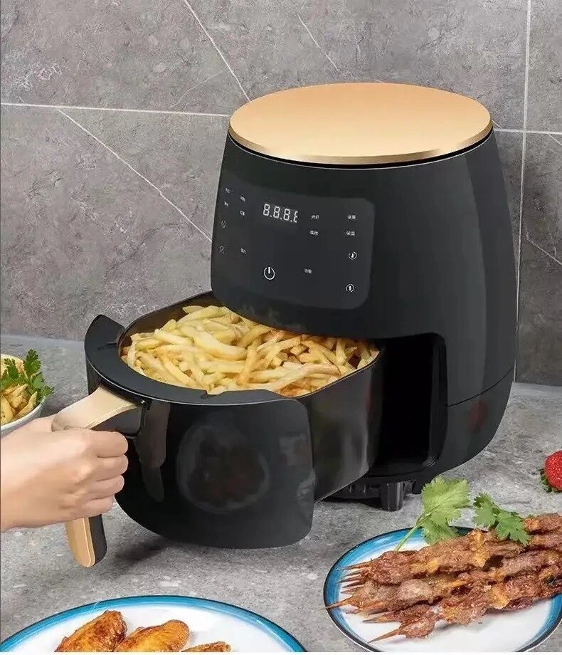 Аерофритюрниця Air Fryer Silver Crest S-18, 6L 2400W сенсорна від компанії АВТОСТИЛЬ - фото 1