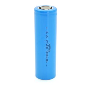 Акумулятор 21700 Li-Ion Vipow ICR21700 FlatTop, 5000mAh, 3.7V, Blue Q50/500