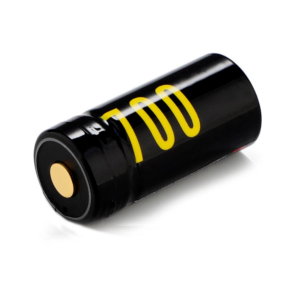 Акумулятор 16340/CR123 Li-Ion LiitoKala Lii-16A, 700mah, 3.7V (2.5-4.2V), Black від компанії АВТОСТИЛЬ - фото 1