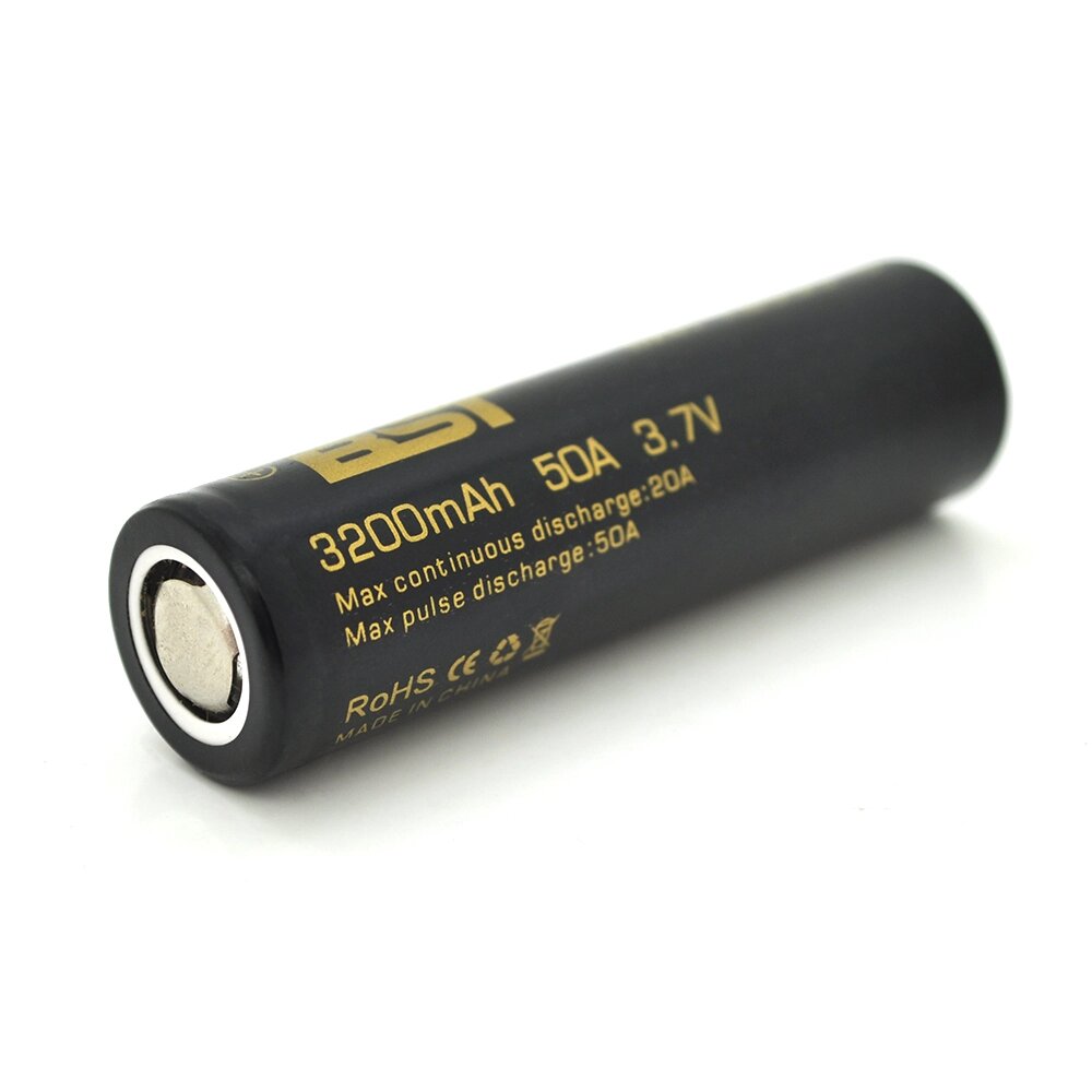 Акумулятор 18650 Li-Ion BST, 3200mAh, 3.7V, Black від компанії АВТОСТИЛЬ - фото 1