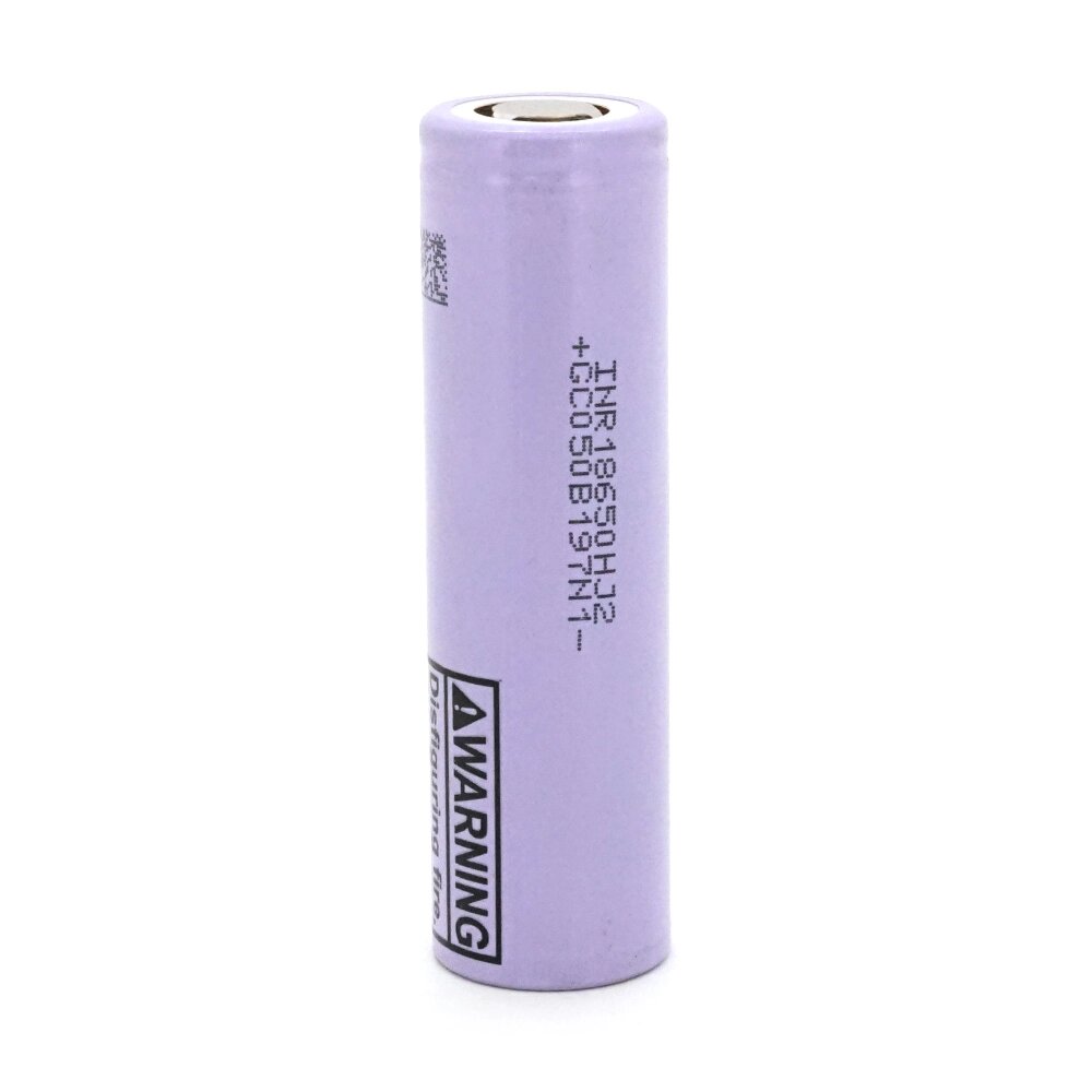 Акумулятор 18650 Li-Ion LG INR18650HJ2 (LG HJ2), 3000mAh, 20A, 4.2/3.6/2.5V, Purple від компанії АВТОСТИЛЬ - фото 1