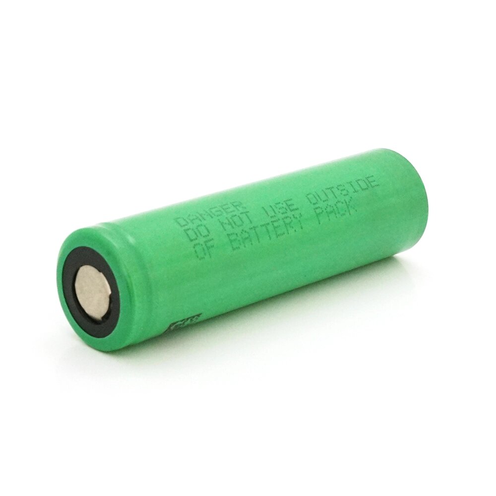 Акумулятор 18650 Li-Ion Sony US18650V3, 2250mAh, 10A, 4.2 / 3.7 / 2.5V, ціна за шт, Green, 2 шт. в упаковці, ціна за 1 від компанії АВТОСТИЛЬ - фото 1