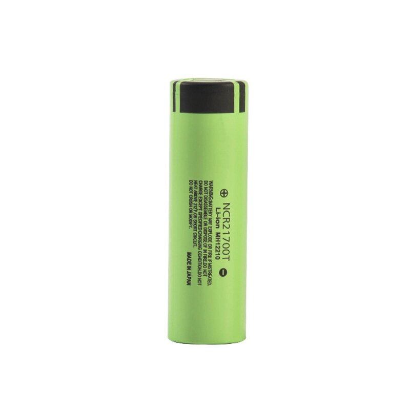 Акумулятор 21700 Li-Ion NCR 21700T, 5000mAh,3.7V-4.2V, Green, 2 шт. в упаковці, ціна за 1 шт від компанії АВТОСТИЛЬ - фото 1