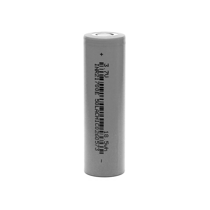 Акумулятор 21700 Li-Ion Samsung (For Tesla) INR21700E, 3000mAh-5C, 4.2/3.7/2.5V, Gray, 2 шт. в упаковці, ціна за 1 шт від компанії АВТОСТИЛЬ - фото 1