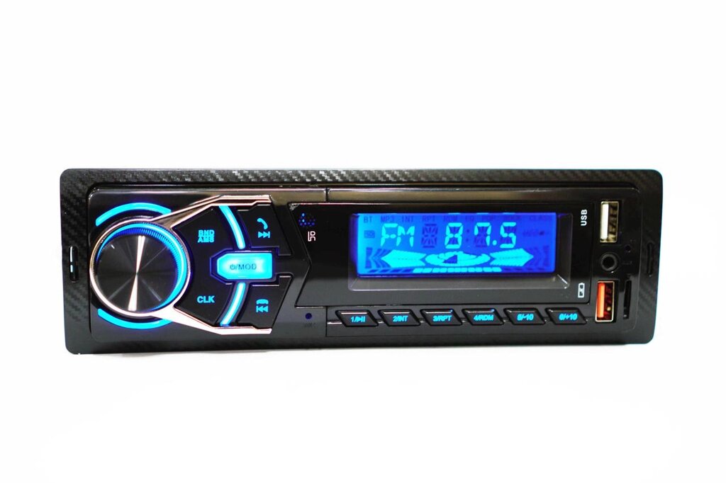 Автомагнітола JSD G-1103 ISO — RGB Bluetooth, 2xUSB, MP3 Player, FM, microSD, AUX від компанії АВТОСТИЛЬ - фото 1