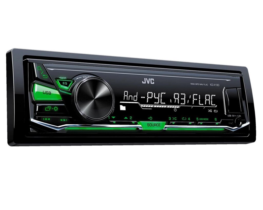 Автомагнітола JVC KD-X130 (ресивер) від компанії АВТОСТИЛЬ - фото 1