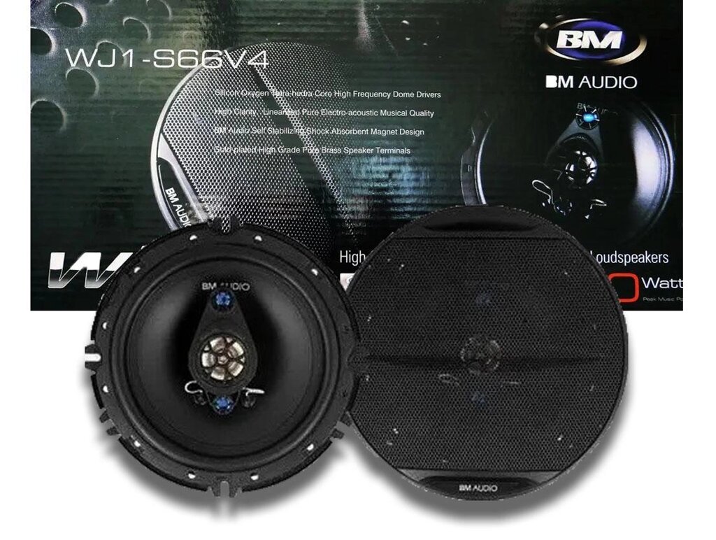 Автомобільна акустика BOSCHMANN BM AUDIO WJ1-S66V4 16 см 330W 4х смуга від компанії АВТОСТИЛЬ - фото 1