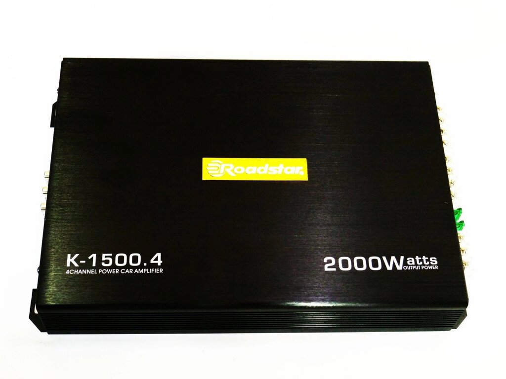 Автомобільний підсилювач звуку Roadstar / JN Audio K-1500.4 2000W 4-х канальний від компанії АВТОСТИЛЬ - фото 1