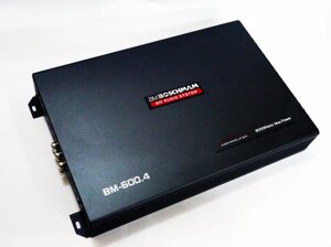 Автомобільний підсилювач звуку Boschman BM Audio 4-х канальний
