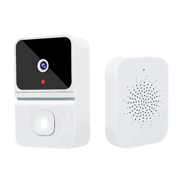 Бездротовий дверний відеодзвінок Wi-Fi Smart Doorbell M6 (Tuya app) від компанії АВТОСТИЛЬ - фото 1