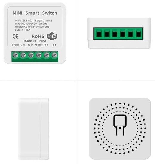 Бездротовий вимикач WiFi Smart Switch 16A від компанії АВТОСТИЛЬ - фото 1