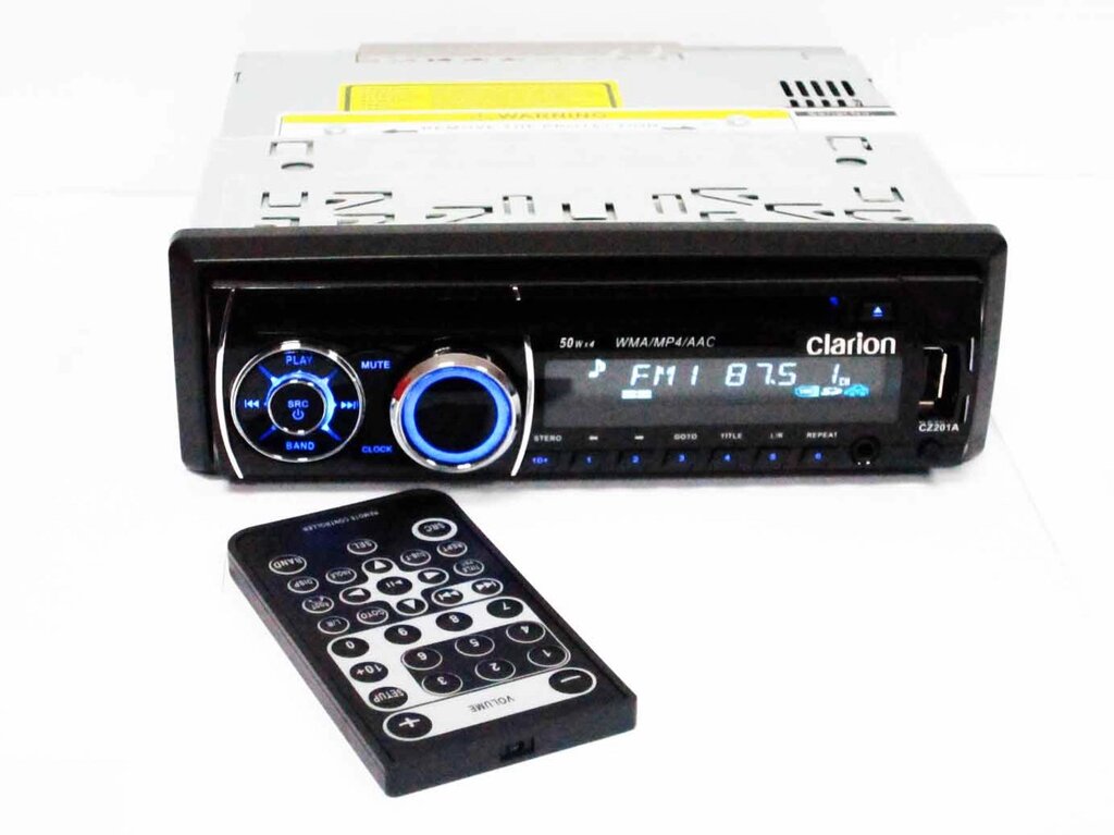 CZ201A DVD магнітола + USB+SD+AUX+FM (4x50W) від компанії АВТОСТИЛЬ - фото 1