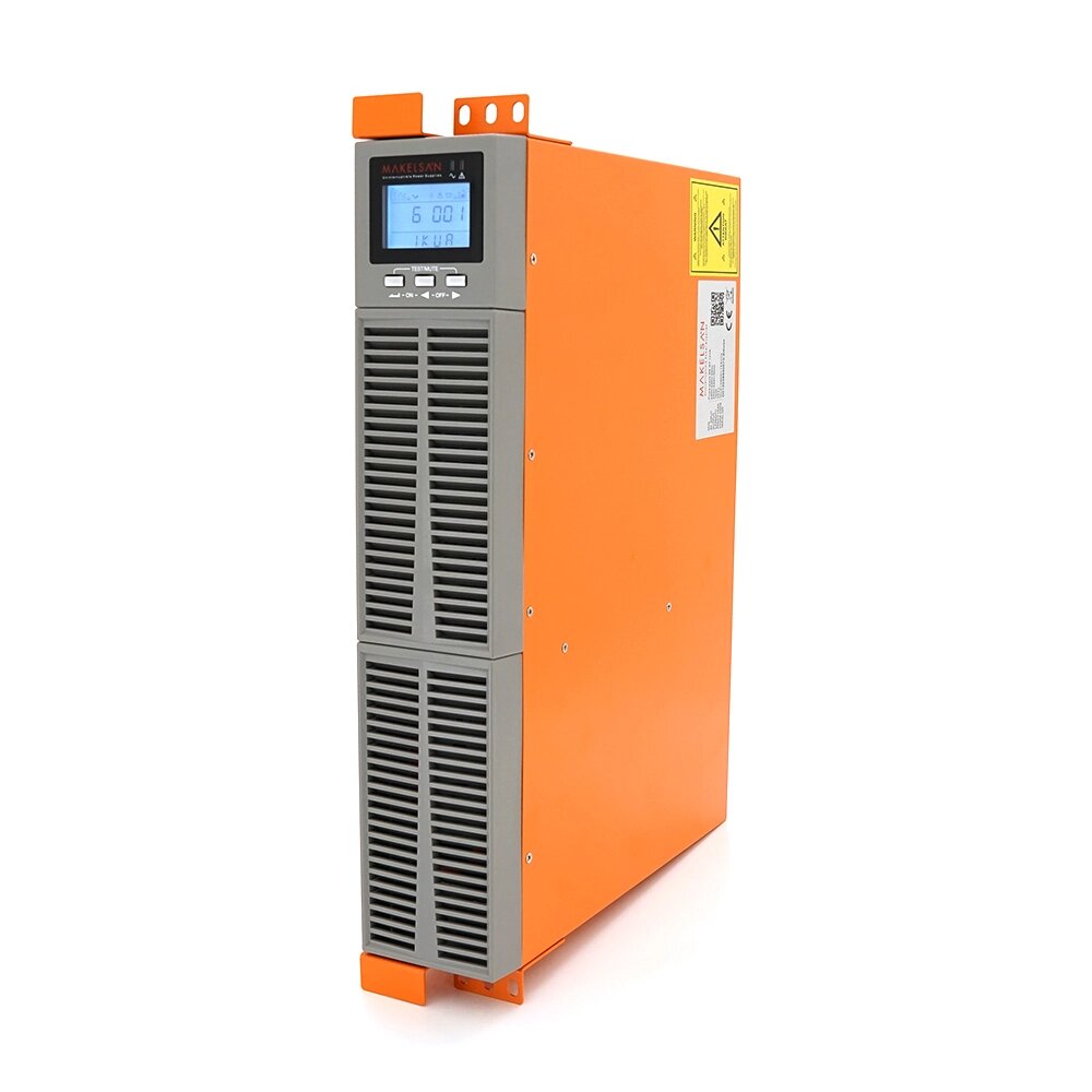 ДБЖ з правильною синусоїдою ONLINE MAKELSAN PowerPack Se-RT-1kVA-LCD, 1000VA (900Вт), 24В, Вбудована батарея 12V 7Ah від компанії АВТОСТИЛЬ - фото 1