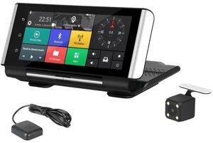 DVR K6 Відеореєстратор на торпеду -3 1 Android - Реєстратор, GPS навігатор, камера заднього виду