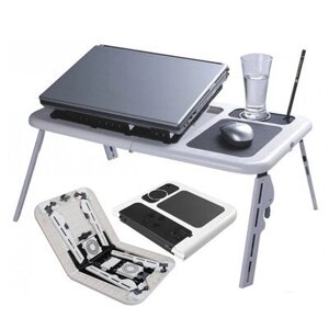 E-TABLE підставка столик для ноутбука з охолодженням