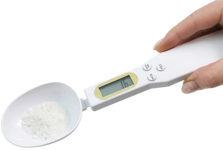 Електронна мірна ложка ваги DIGITAL SPOON SCALE 500 x 0.1 г з LCD екраном  ⁇  кухонні ваги від компанії АВТОСТИЛЬ - фото 1