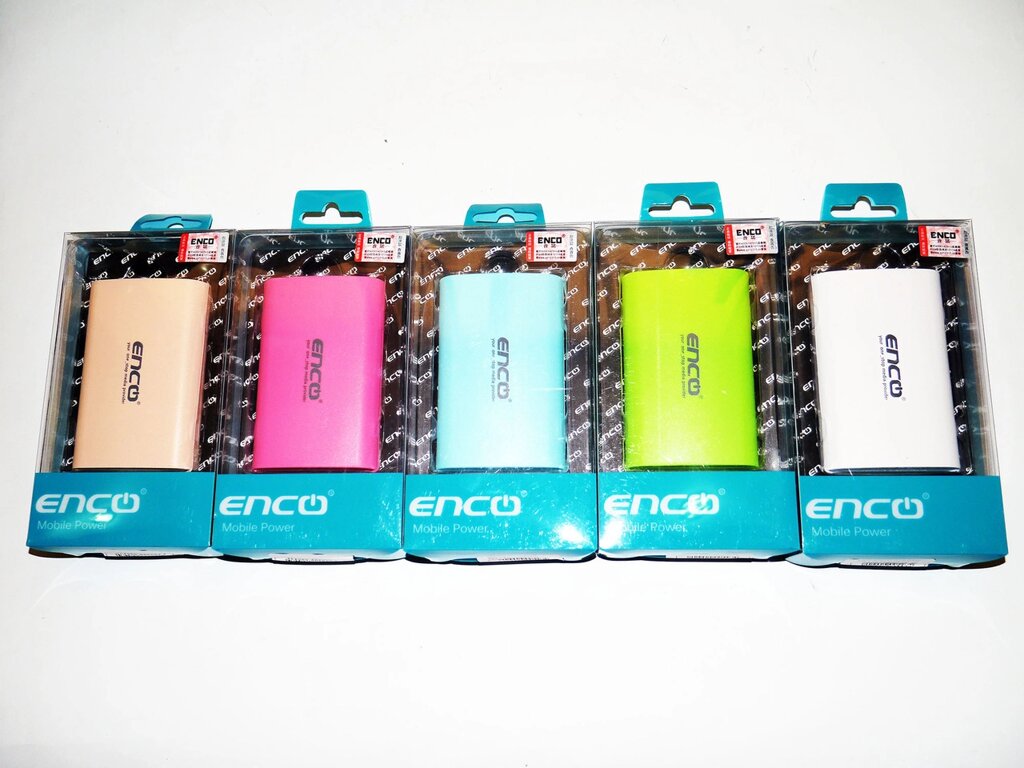 Enco Power Bank 8800mAh Зовнішній акумулятор портативний зарядний пристрій від компанії АВТОСТИЛЬ - фото 1