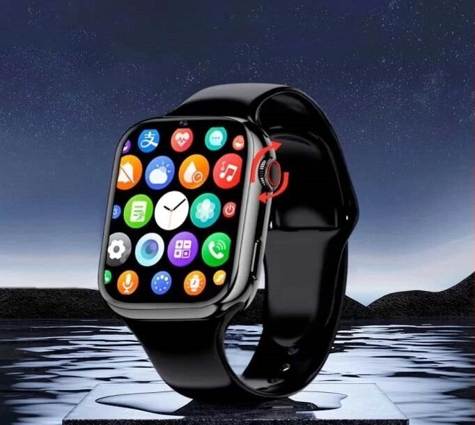 Годинник Smart Watch S100 Pro Max (4 ремінці) від компанії АВТОСТИЛЬ - фото 1