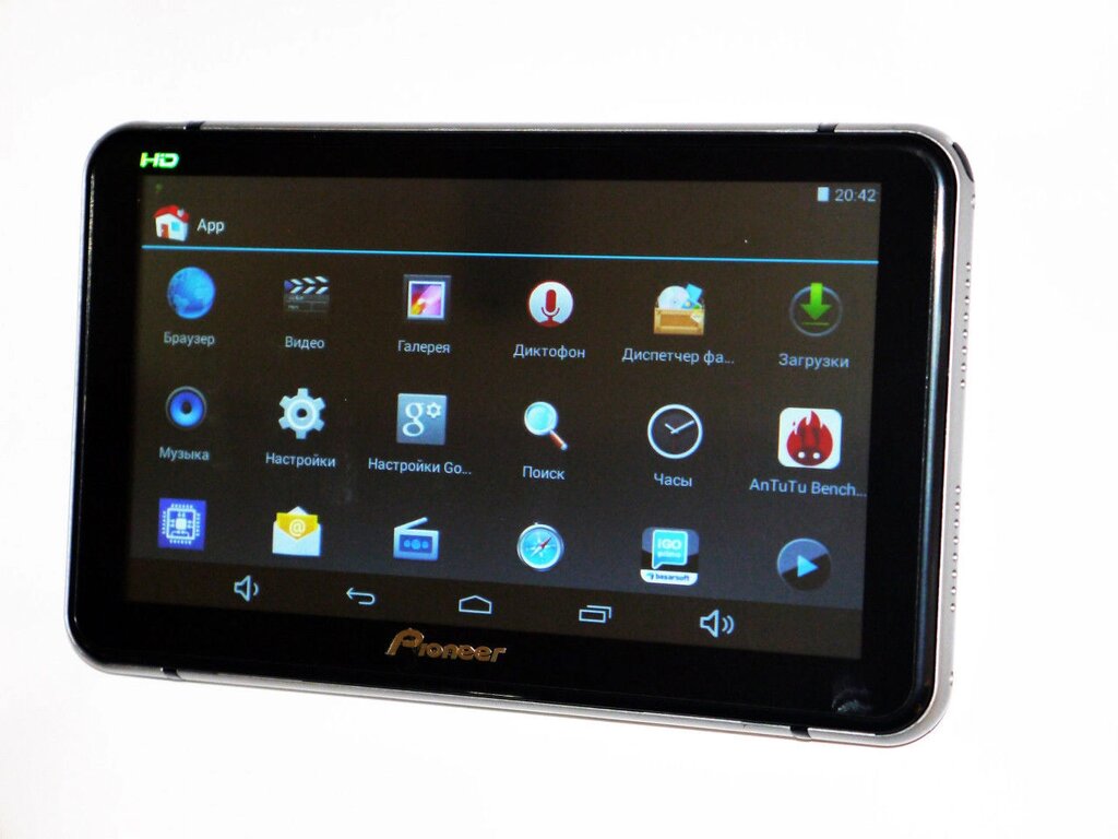 GPS Навігатор Pioneer 7 "+ 8Gb + 512MB + Android Карти 2023р. + Европпи Вантажівка від компанії АВТОСТИЛЬ - фото 1