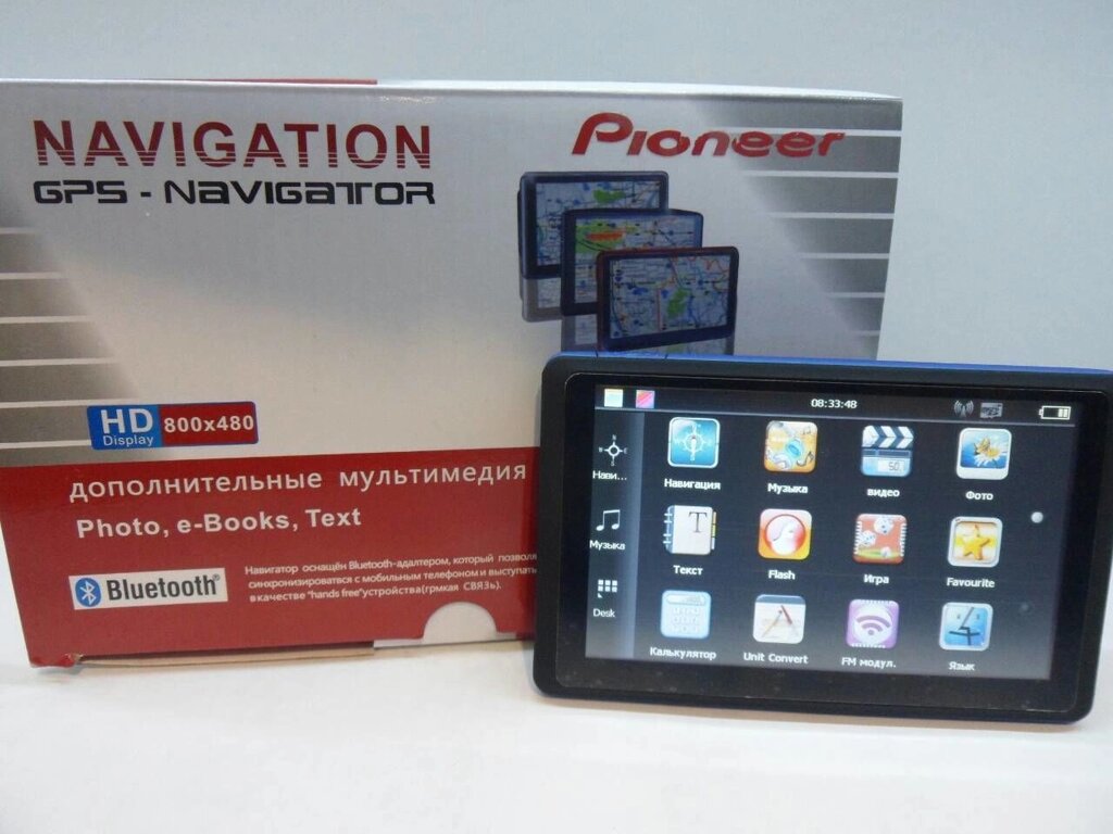 GPS навігатор Pioneer HD 710 8 GB (5 inch) + Eвроп 2023р + Вантажівка від компанії АВТОСТИЛЬ - фото 1