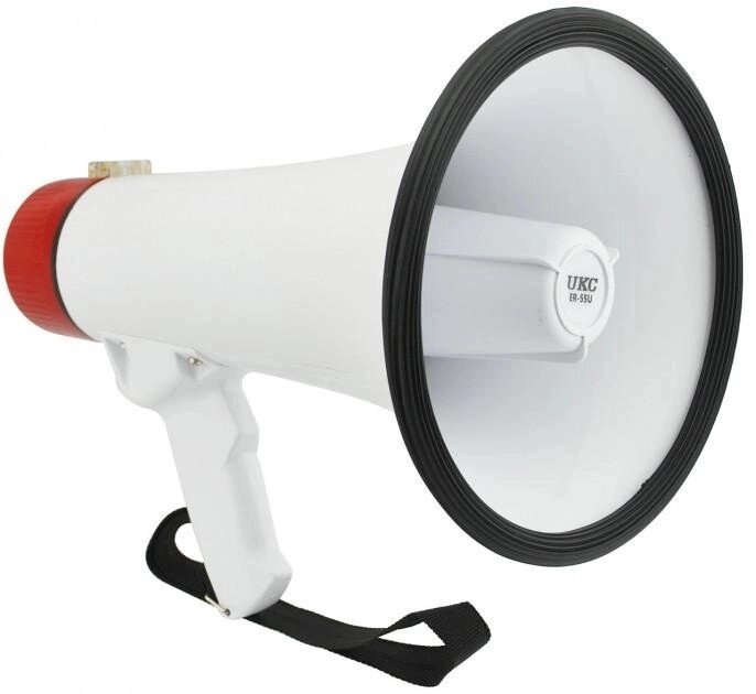 Гучномовець мегафон (рупор) Megaphone ER 55U 25W від компанії АВТОСТИЛЬ - фото 1