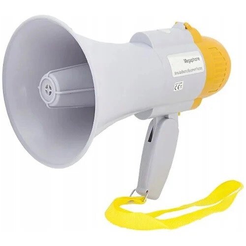 Гучномовець мегафон (рупор) Megaphone HW-8C 15W від компанії АВТОСТИЛЬ - фото 1