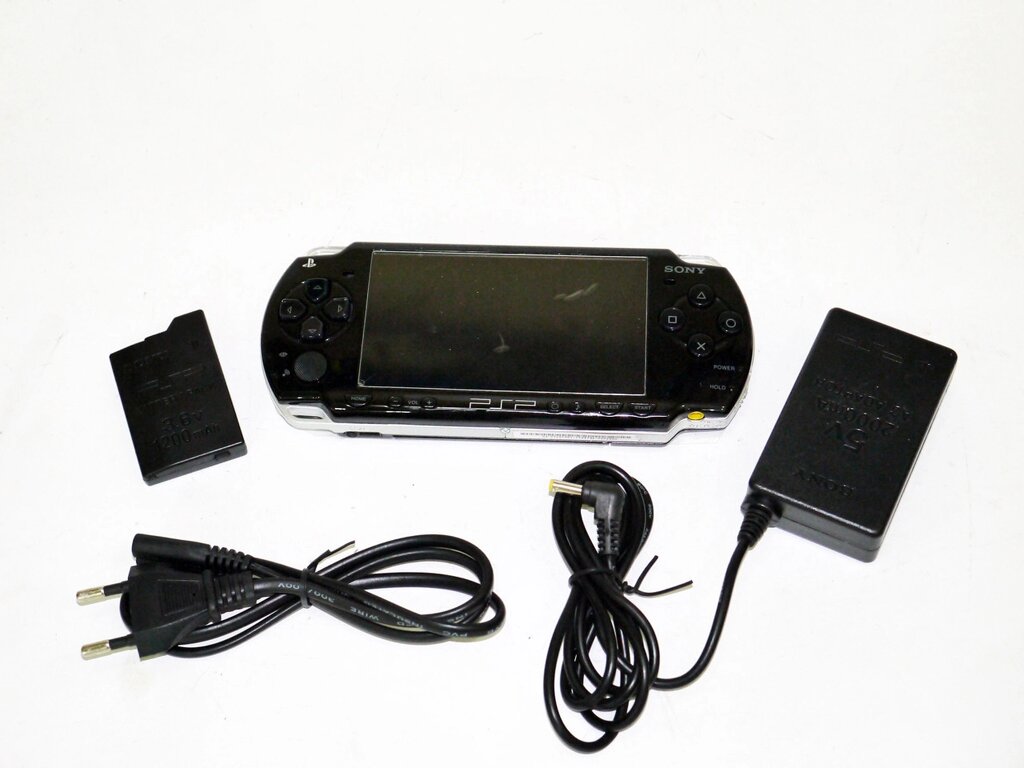 Ігрова Приставка консоль PSP 2000 Black Оригінал від компанії АВТОСТИЛЬ - фото 1