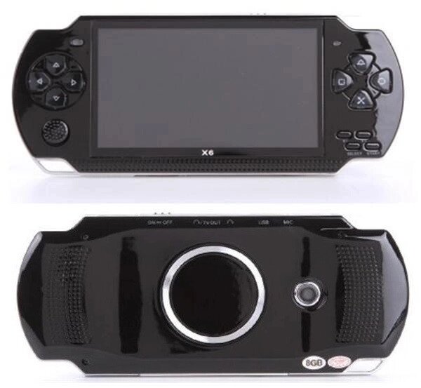 Ігрова Приставка консоль PSP X6 4.3" MP5 8Gb від компанії АВТОСТИЛЬ - фото 1