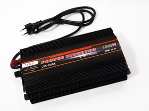 Инвертор Powerone 1300W с Зарядкой 12V 220V Преобразователь