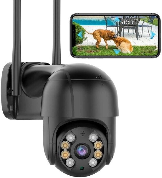 IP Camera PTZ-А8 з віддаленим доступом вулична + блок живлення (ACSee APP) від компанії АВТОСТИЛЬ - фото 1