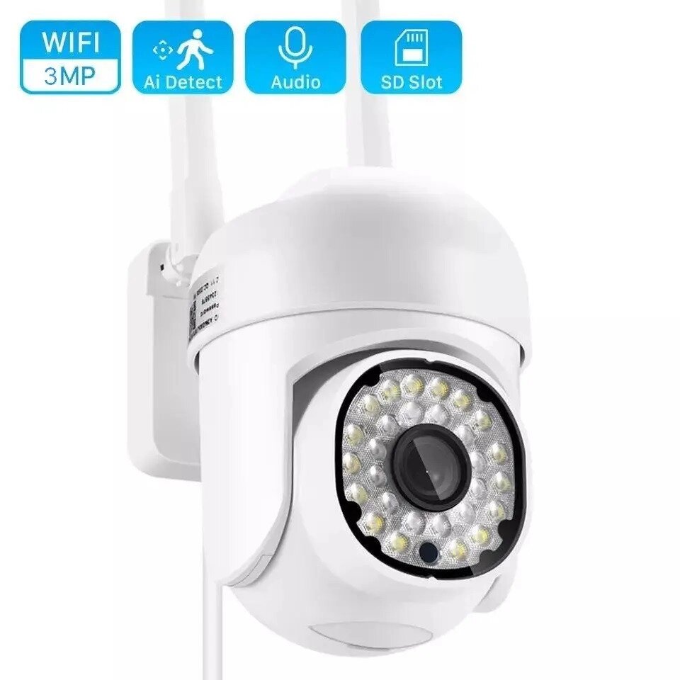 IP camera UKC T-V60 WiFi камера Tuya APP від компанії АВТОСТИЛЬ - фото 1