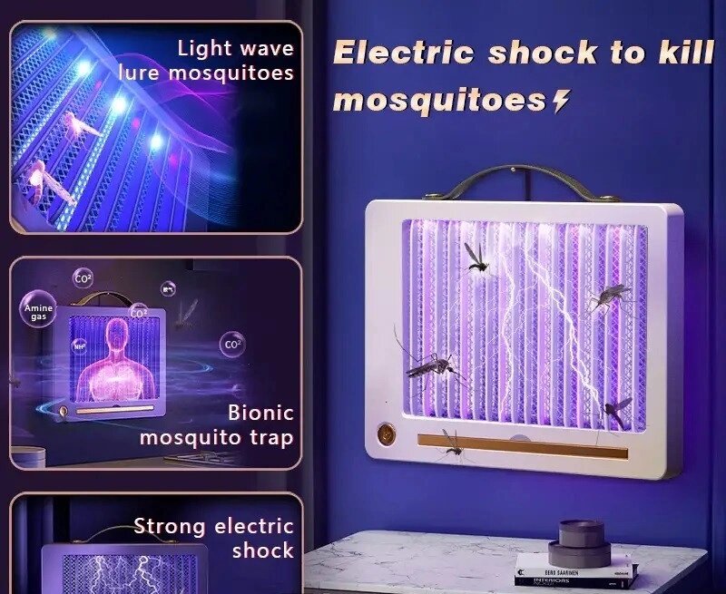 Лампа-наступник проти комах і комарів Mosquito killer lamp від компанії АВТОСТИЛЬ - фото 1