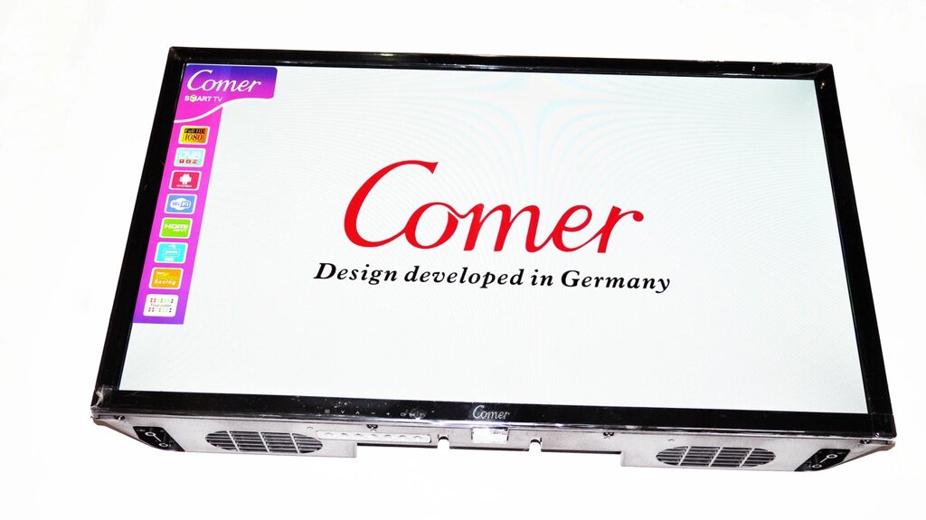 LCD LED Телевізор Comer 24" Smart TV, WiFi, 1Gb Ram, Rom 4Gb, T2, USB/SD, HDMI, VGA, Android 4.4 від компанії АВТОСТИЛЬ - фото 1