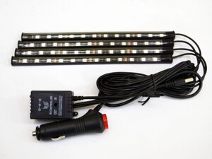 LED AMBIENT HR-01678 кольорова підсвітка для авто вологозахисна RGB