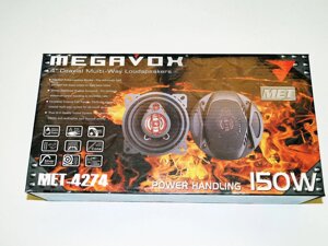 Megavox MET-4274 (150вт) 2х полосні