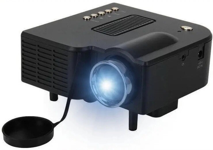 Мініпроєктор портативний мультимедійний Led Projector UC28+ від компанії АВТОСТИЛЬ - фото 1