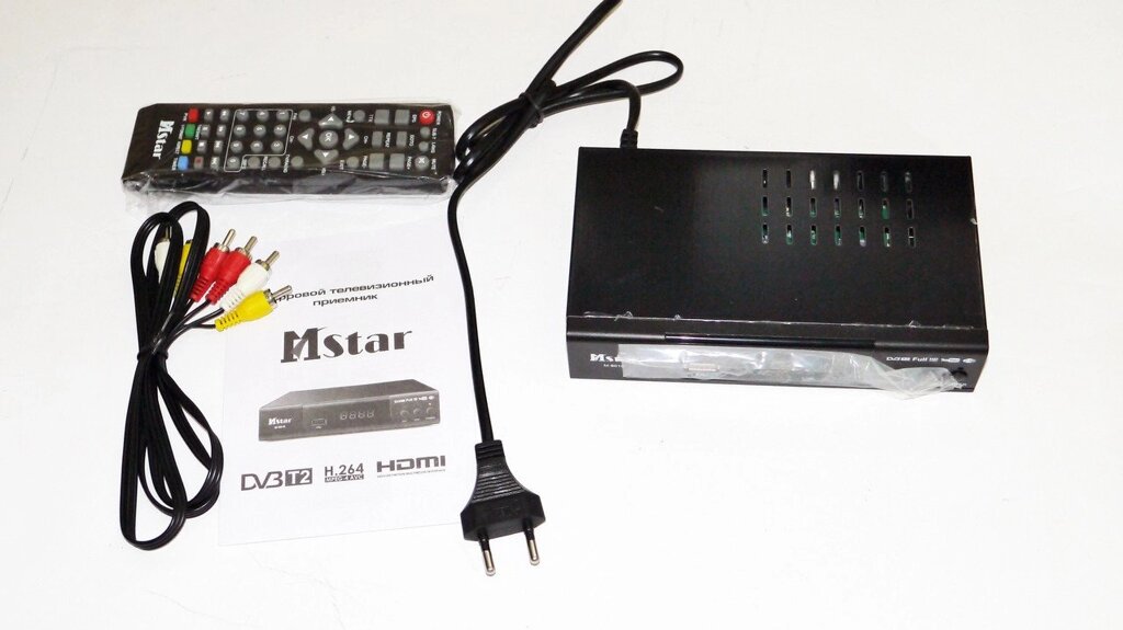 Mstar M-6010 Зовнішній тюнер DVB-T2 USB+HDMI від компанії АВТОСТИЛЬ - фото 1